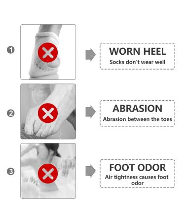 Healifty Bunion Straightener Separators - 2 Pairs Orthopedic Foot Covers for Men | Bunion Splint & Thumb Brace - 10x7cm - Buy Online on GoSupps.com