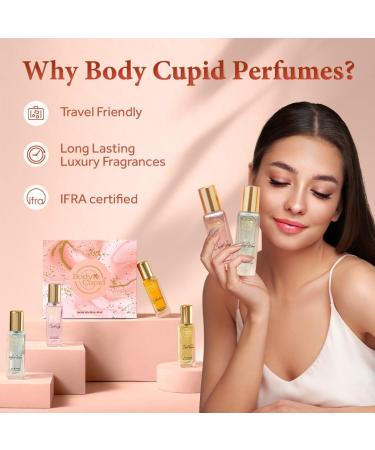 BO-DY CUPID Luxury Perfume Gift Set For Women 4X20 Ml Long Lasting Premium Fragrances Aqua Wave Secret Love Seductive Sweet Passion 80 Ml - Spray - Buy Online on GoSupps.com