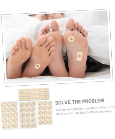 minkissy 4sheets Latex Corn Stickers Toe Separator Corn Cushions Corn Shoes Sticker Toe Feet Pads Foam Callus Cushions Corn Cushion Pads Corn Protector Pad Foot Stickers Latex Sponge Care - Buy Online on GoSupps.com