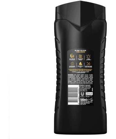 Lynx Energy Boost Shower Gel Bodywash Black 500ml - Buy Online on GoSupps.com