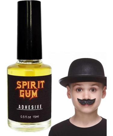 Makeup Spirit Gum - Face Makeup Adhesive for High Simulation Fake Beard - Cosmetic Glue for Movie Props Costumes Accessories for Cosplay Masquerades Haunted Houses Carnivals Pologmase - Buy Online on GoSupps.com