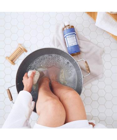 Dr. Bronner's Pure-Castile Liquid Soap Peppermint 32oz - Organic 18-in-1 Uses for Face, Body, Hair - Vegan, Non-GMO, Concentrated - 32 Fl Oz - Buy Online on GoSupps.com
