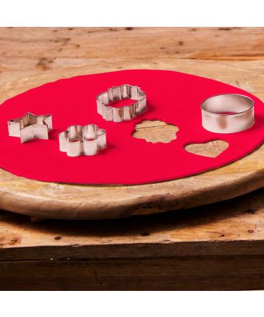 Funcakes Roll Fondant Fire Red 250g - Easy to Use Smooth & Flexible Cake Decoration | Halal Kosher Gluten-Free - Buy Online on GoSupps.com