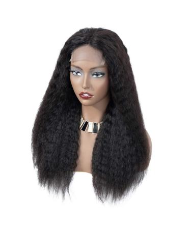 Blisshair 9A Brazilian Remy Lace Front Wig - 12inch Kinky Straight Human Hair Extensions - Buy Online on GoSupps.com
