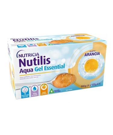 Nutricia Nutilis Aqua Gel Orange Food for Special Medicinal Purposes 4 x 125 g