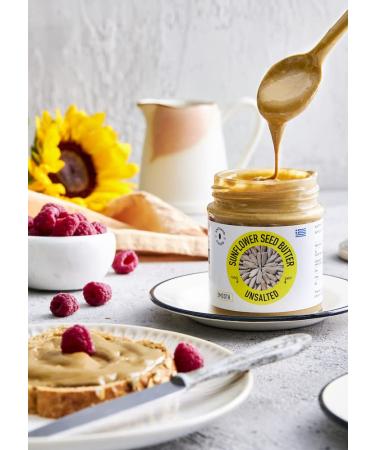 Premium Sunflower Core - Roasted Unsalted Greek Sunflower Seeds - High Protein & Fiber Vegan Gluten-Free - 2x200g - Buy Online on GoSupps.com