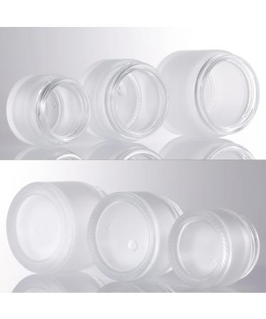 6-Pack 30ml Glass Jars with Wooden Covers - Travel Containers for Cosmetics Lip Balm & Creams | Ideal for Sampling - Buy Online on GoSupps.com