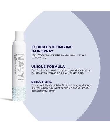 NAVY Swell Hair Styling Cream for Voluminous Looks + Flexible Volumizing and Thickening Hair Spray (118 ml) (10 fl oz) - Buy Online on GoSupps.com