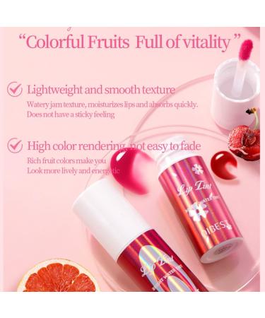 Buy Vivid Color Longlasting Lip & Cheek Stain | Watery Coral Liquid Gloss - International Shipping - Buy Online on GoSupps.com