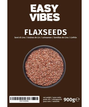 Easy Vibes - Brown Flax Seeds (900 g) - Buy Online on GoSupps.com