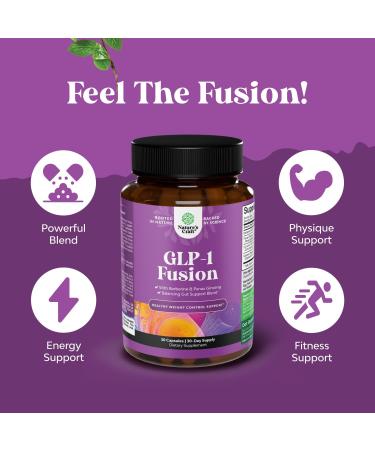 GLP-1 Berberine Supplement - One a Day Healthy Gut Berberine Complex with Panax Ginseng Turmeric Curcumin & Cayenne Pepper for Metabolic Balance - Gluten Free Vegan and Non-GMO - 30 Count 30 Count (Pack of 1) - Buy Online on GoSupps.com