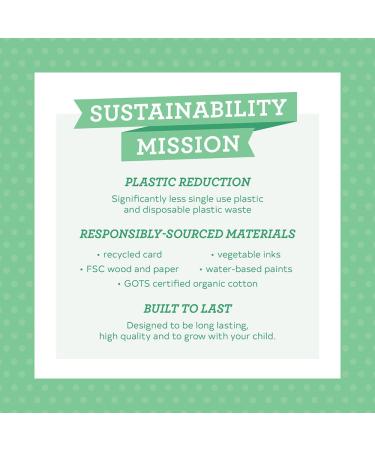 Baby Bunny Organic Soft Book and Teether Set - Soft and Safe Infant Toy | Eco-Friendly Materials | Ideal for Teething Relief - Buy Online on GoSupps.com