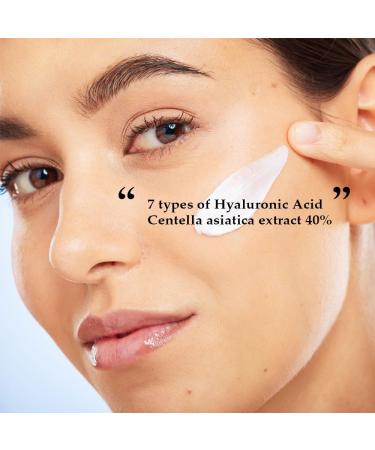 Buy PS.PRETTYSKIN Centella Asiatica Extract 40% Moisturizing Facial Cream | Korean Skin Care with Hyaluronic Acid & Ceramide | Soothe Sensitive Skin 1.75fl.oz - Buy Online on GoSupps.com
