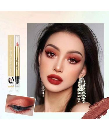 Eyeshadow Stick | Waterproof Eye Shadow Pencil Crayon | Long Lasting Shimmer Cream Eyeshadow Pencil Crayon for Favor 5# - Buy Online on GoSupps.com