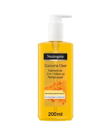 Neutrogena Curcuma Clear Facial Cleansing Soothing 3-in-1 Makeup Remover Gel 200 ml - Buy Online on GoSupps.com