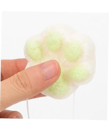 Beaupretty Baby Facial Cleanser cat paw Bath Sponge Foam Sponge Bath Baby Powder Talc- Baby Sponge for Bathing exfoliating Body Scrubber Baby Powder Cornstarch Cushion Child - Buy Online on GoSupps.com