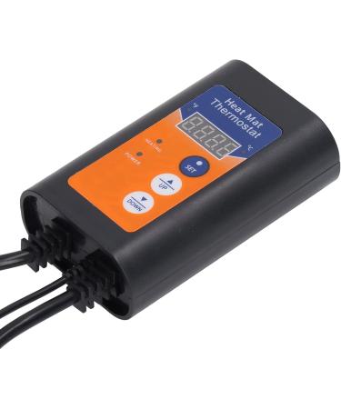 Reptile Thermostat 1000W - Corrosion Resistant Temp Control Fahrenheit & Celsius LED Display Easy Use for Seedlings (EU 230V) - Buy Online on GoSupps.com