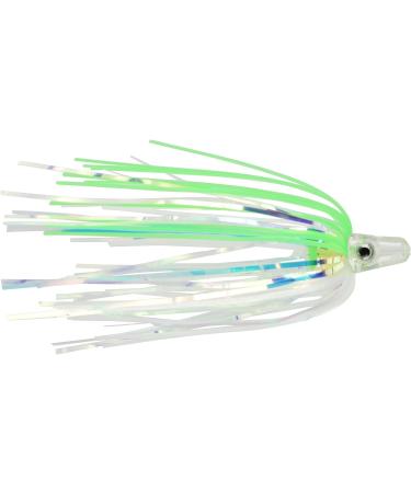 LAST CAST TACKLE Silicone Holo Teaser - 6 Pack - Choose from 5 Green/White Colors - Buy Online on GoSupps.com