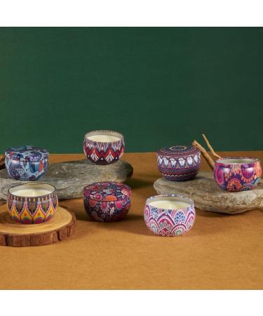 Scented Candles Gift Set for Women - Natural Soy Wax Aromatherapy Candles for Yoga Bath & Relaxation - Perfect Birthday Gift (Jasmine - Buy Online on GoSupps.com