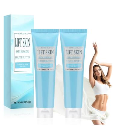 HASAIKA® Firming Youth Butter, Anti Cellulite Cream, Firming Cream for the Skin, for the Body, Moisturizes, Smoothes, Hydrates the Skin and Improves Fine Lines