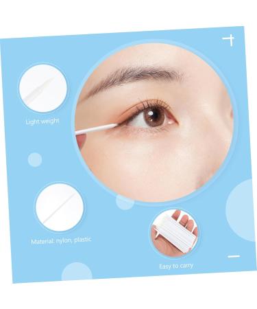 VINTORKY 100pcs Disposable Eyeliner Brush Make up Kit Eyeliner Pencil Cosmetic Eye Wands Makeup Brush White 9x6.5cm White - Buy Online on GoSupps.com