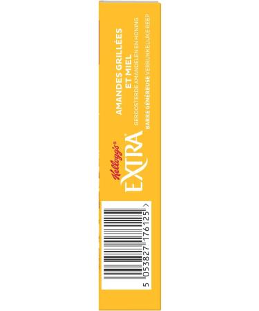 E-xtra Cereal Bars with Roasted Almonds and Honey 128g - Buy Online on GoSupps.com