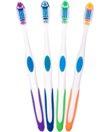 RM Oral Whitening Cavity Defense Soft Toothbrushes 4 Count Twin Pack - Gentle Cleaning for Brighter Smiles - Buy Online on GoSupps.com