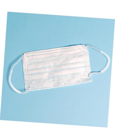 Minkissy 10 Pair Anti-Snag Silicone Ear Grips - Reusable Ear Bracket Hooks for Masks - White Rubber Ear Protectors for Comfortable Wear - Buy Online on GoSupps.com