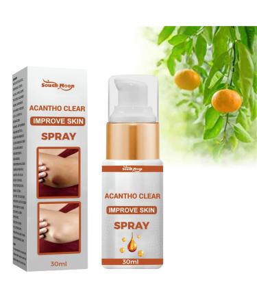 OAKITA Acanthoclear Therapy Spray Acantho Clear Skin Spray Acanthosis Nigricans Treatment Dark Knuckle Acanthosis Nigricans Therapy Oil Acanthosis Nigricans An -1PCS 2PCS