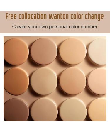 Waterproof Concealer for Scars Leg Foundation Waterproof Double Color 10ml Cover Perfection Tip Concealer Multi-Purpose Liquid Concealer for Pigment Spots Voihamy - Buy Online on GoSupps.com