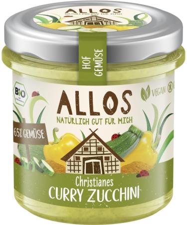 Nature BV Allos Bio Hof Vegetable Christianes Curry Zucchini 6 x 135 g - Buy Online on GoSupps.com