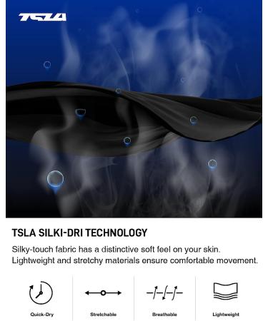 TSLA Men's Active Running Shorts - Quick Dry Mesh Workout Shorts with Pockets - Buy Online on GoSupps.com