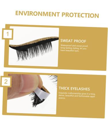  BELLIFFY 4 Pairs of Self-Adhesive Waterproof Eyeliner Stickers Easy to Apply for Elegant Makeup - Buy Online on GoSupps.com