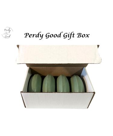 Lightfoot's Pine Soap for Men - All Natural Pine Scented Set of 4 Bars | Athletic Body & Hand Soap Gift Box - Buy Online on GoSupps.com