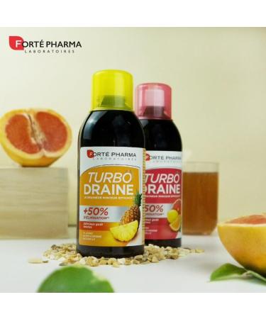 Fort Pharma - TurboDraine Citrus | Food supplement Elimination & Drainage based on Green Tea - Weight loss | Solu - Buy Online on GoSupps.com