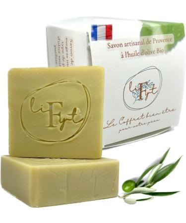  LiFyt Natural Soap from Provence Pure Olive Oil Gentle and Overgreasy Body Care Handmade Product Fragrance Free - Buy Online on GoSupps.com