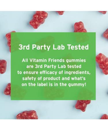 Vitamin Friends Vegetarian Kids Multivitamin Gummies with Choline - 30 Day Supply - Buy Online on GoSupps.com