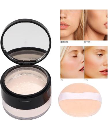 Kcabrtet Oil Control Loose Face Powder Translucent Loose Setting Powder Shine-Free Matte Finishing Powder Long-lasting & Lightweight Sets Foundation Makeup(Lvory white) - Buy Online on GoSupps.com