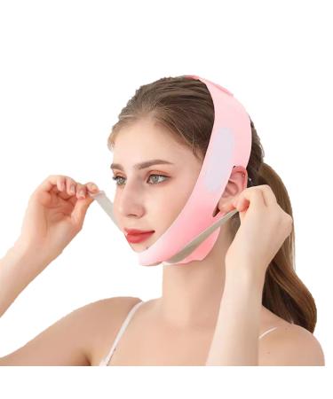 CHuikp Double Chin Reducer  Reusable chin strap face slimming strap Double Chin Strap V Line Lifting  Double Chin Reducer Facial Lifting V Shaped Slimming Face Strap SuItable For Women and Men