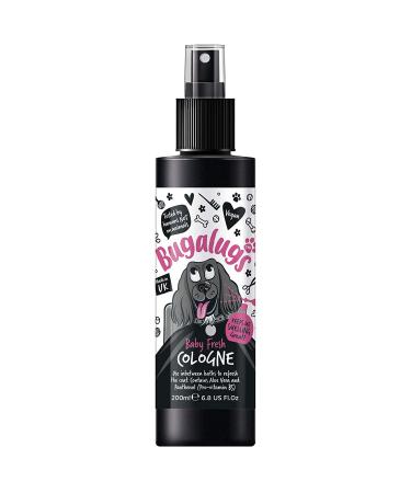 BUGALUGS Baby Fresh Dog Perfume - 6.8 oz Vegan Cologne Spray for Dogs | Deodorizer & Grooming Spray - Buy Online on GoSupps.com