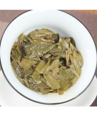 HELLOYOUNG 357g Galette de th Pu-erh compress bio chinois du Yunnan Bingdao Un th vert traditionnel fabriqu la main avec un arri re-go t l g rement sucr Th pu-erh - Buy Online on GoSupps.com