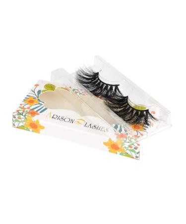 Arison 3D Siberian Nerz Eyelashes - Handmade 22mm Fluffy Volume Natural False Lashes (D706) - Premium Quality & International Shipping - Buy Online on GoSupps.com