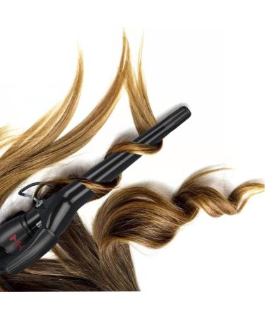 Curling Iron Ceramic Hair Wand - Adjustable Temperature 1/2-1 Inch Curler with Digital Display & Auto Shut Off - Shop Internationally - Buy Online on GoSupps.com