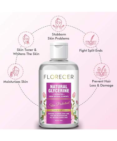 100% Pure & Natural Glycerine for Face | Pharmaceutical Grade Vegan & Hypoallergenic - 100g Beauty & Skin Care Solution - Buy Online on GoSupps.com