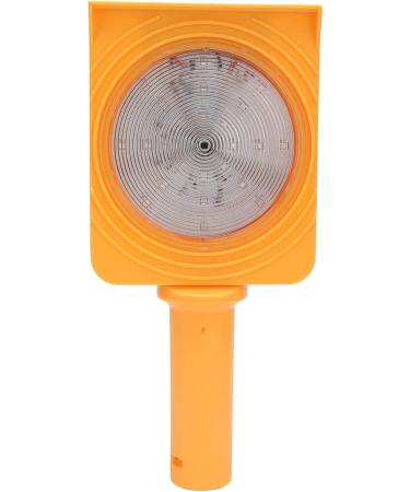 FafeICY Solar Warning Light - High Brightness LED Lamp with IP68 Protection | Portable Red & Blue Non-Synchronous Flashing Barrier Warning Light - Buy Online on GoSupps.com