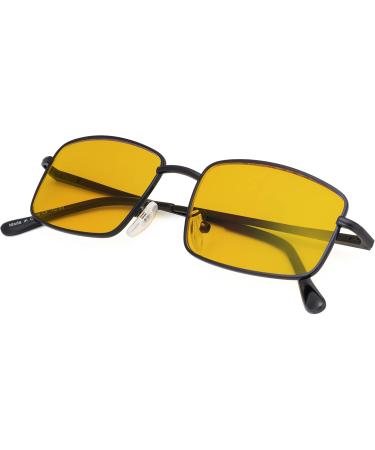 2 Pack Blue Light Blocking Reading Glasses for Men - Amber Tinted +1.75 Diopters Computer Readers - Buy Online on GoSupps.com