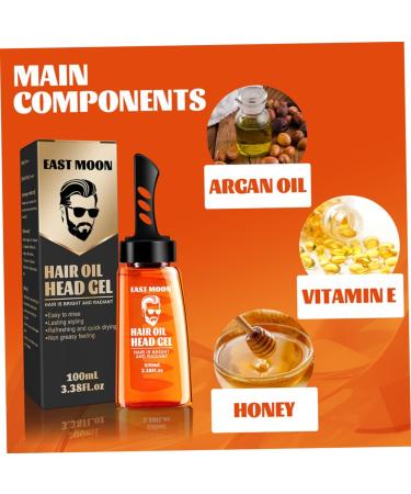 Balacoo 2pcs Mens Hair Spray Men Hair Gel Men's Retro Hair Styling Comb Styling Cream Moisturizing Putty Man - Buy Online on GoSupps.com