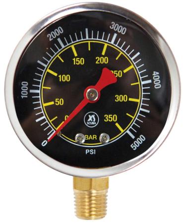 XS Scuba High Pressure Gauge Only (Above Water Use)