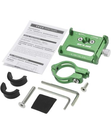 Lixada Universal Bicycle Phone Holder - Adjustable for 3.6-6.2 Inch Devices - Green | International Shipping - Buy Online on GoSupps.com