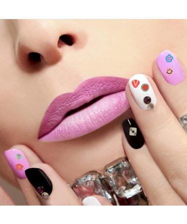 CCINEE Nail Art Slices 3D - 4500PCS Assorted Fruit Animal Flower Polymer Clay for Slime Craft - Buy Online on GoSupps.com